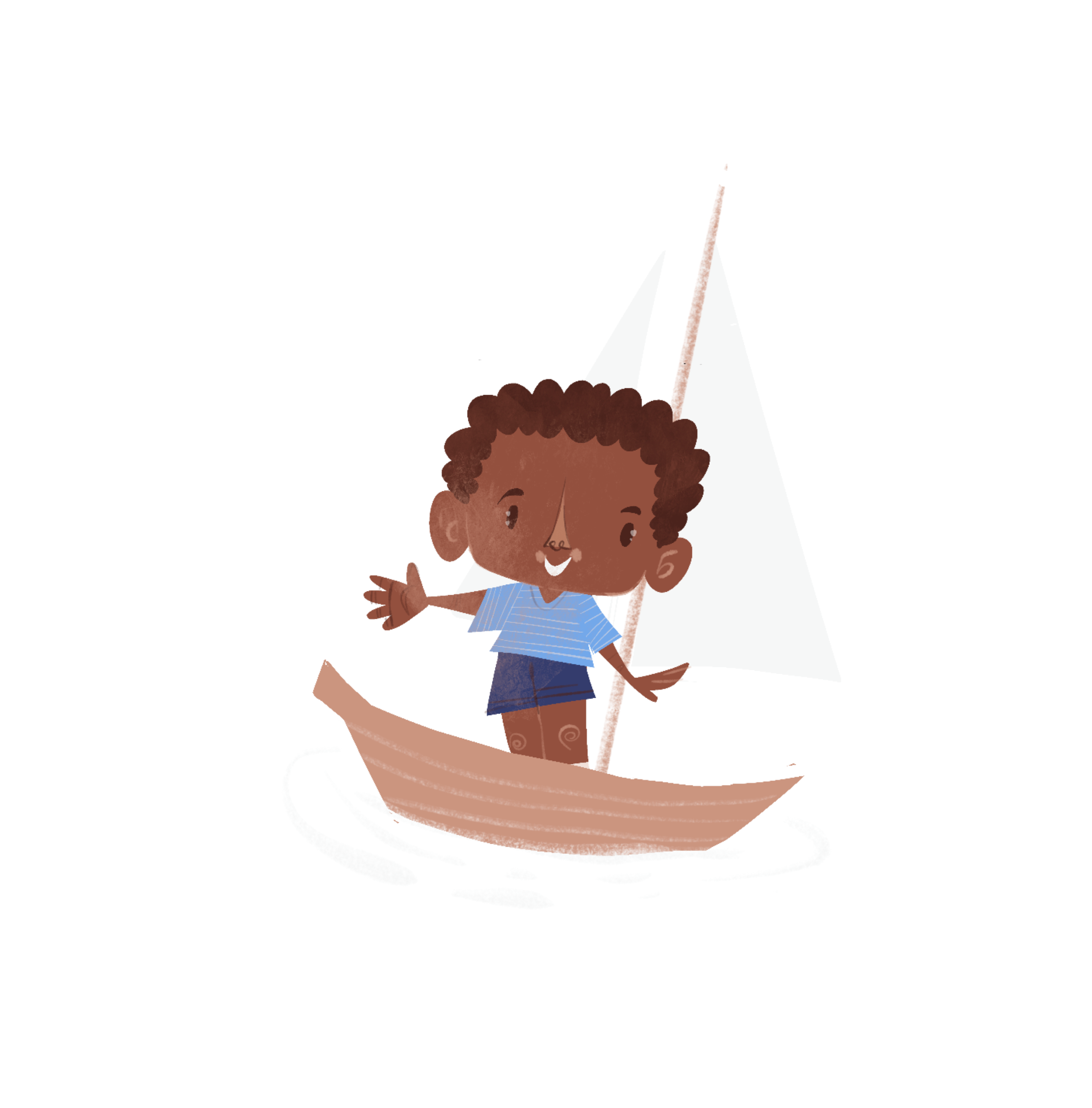 Boy in boat